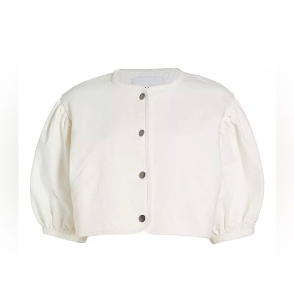 Tanya Taylor Samantha Cropped Jacket size M - Picture 6 of 14